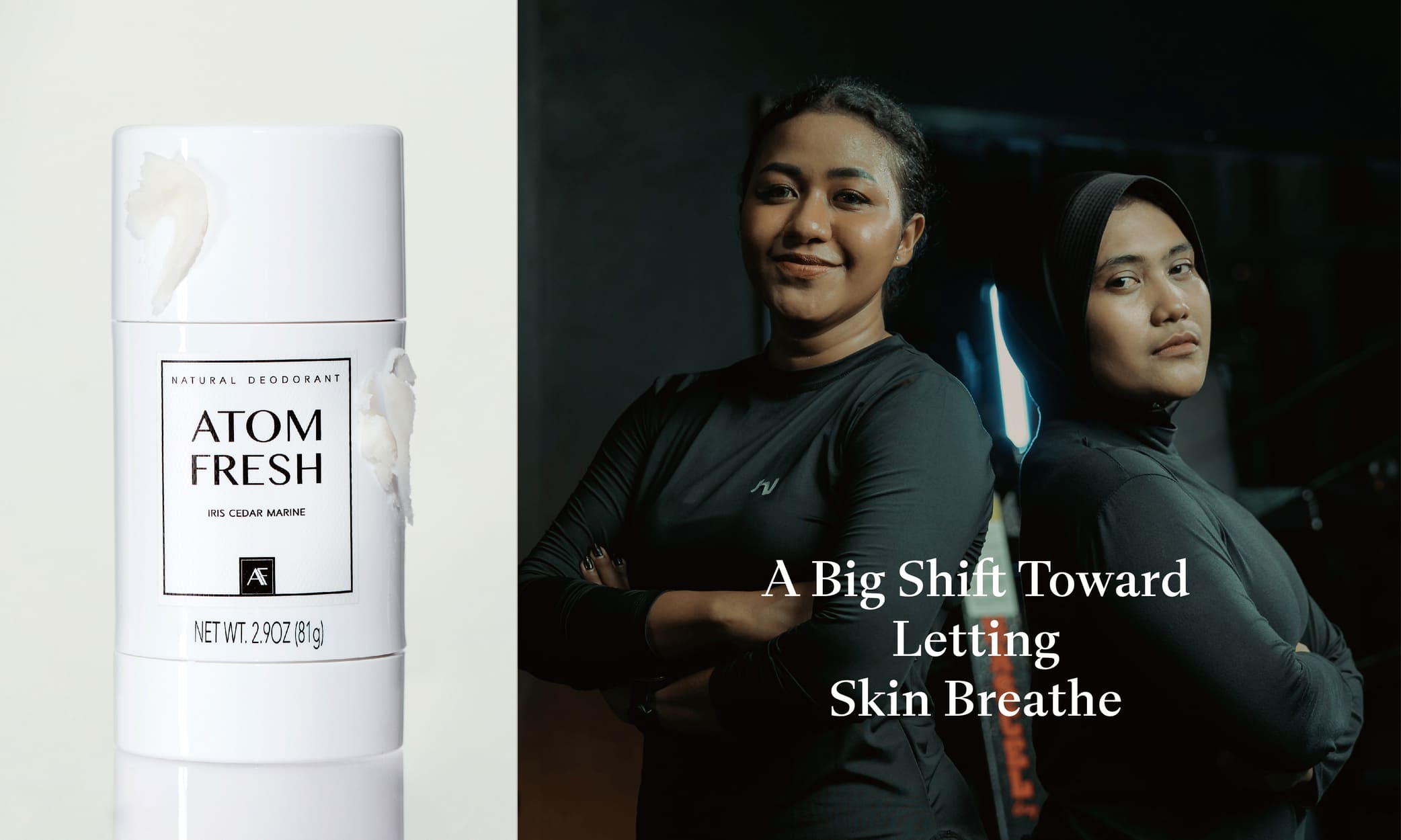 When Did We All Turn Against Antiperspirants? Meet AtomFresh, No Shame in Sweat