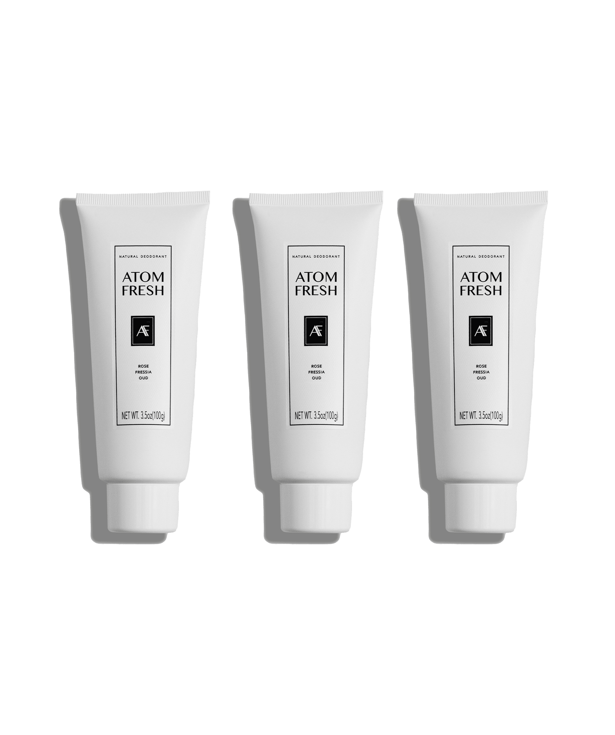 AtomFresh Invisible Cream Deo Trio