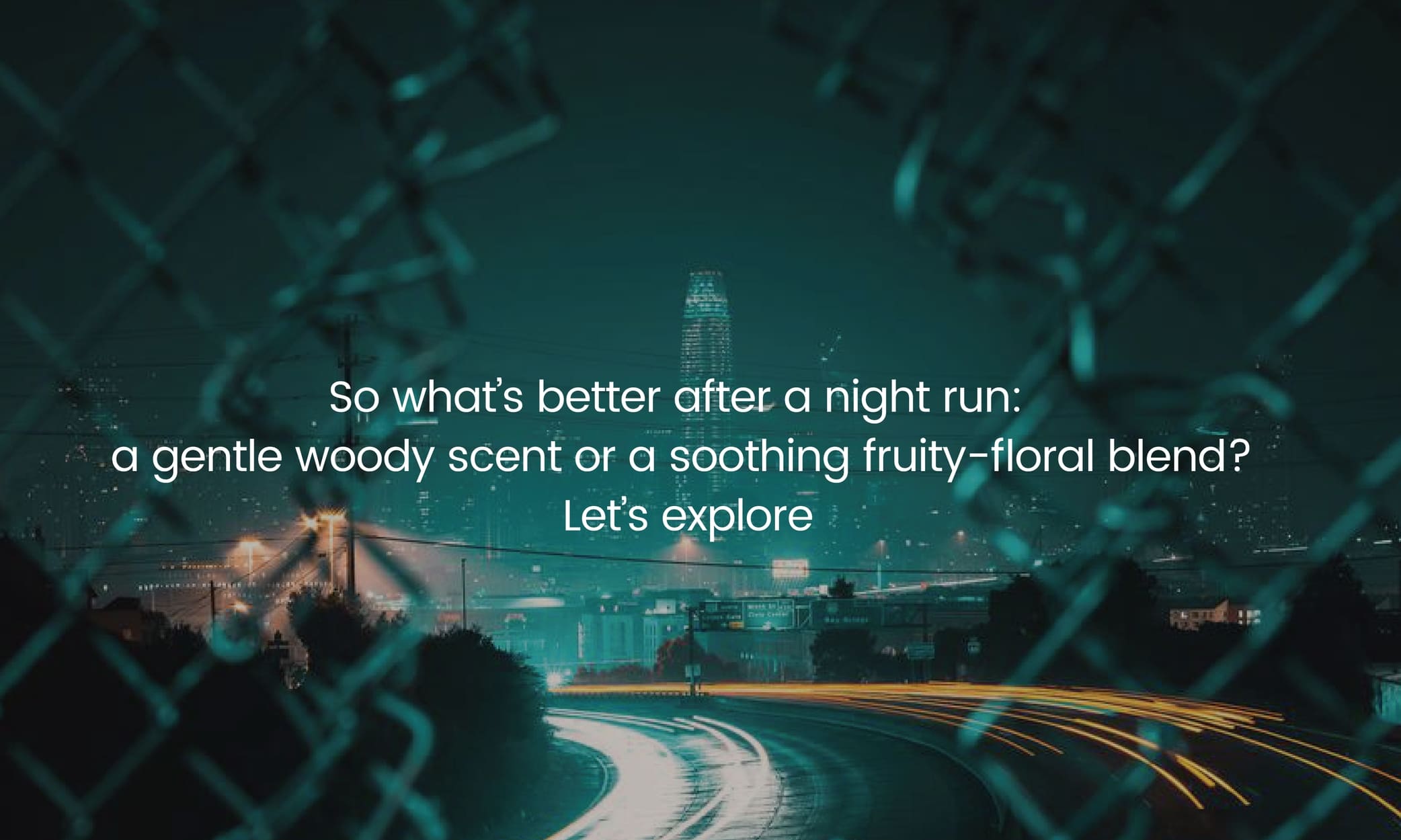 Which Scents Are Best After a Night Run?