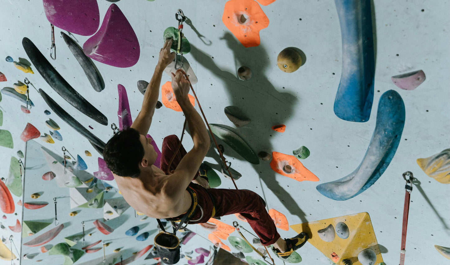 Rock Climbing Makes You Sweat?                                            3 Ways to Stay Fresh All Day
