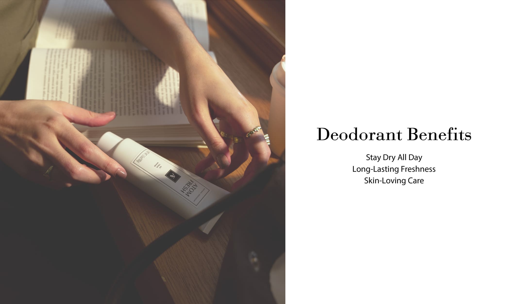 When Deodorant Becomes Part of Your Daily Outfit