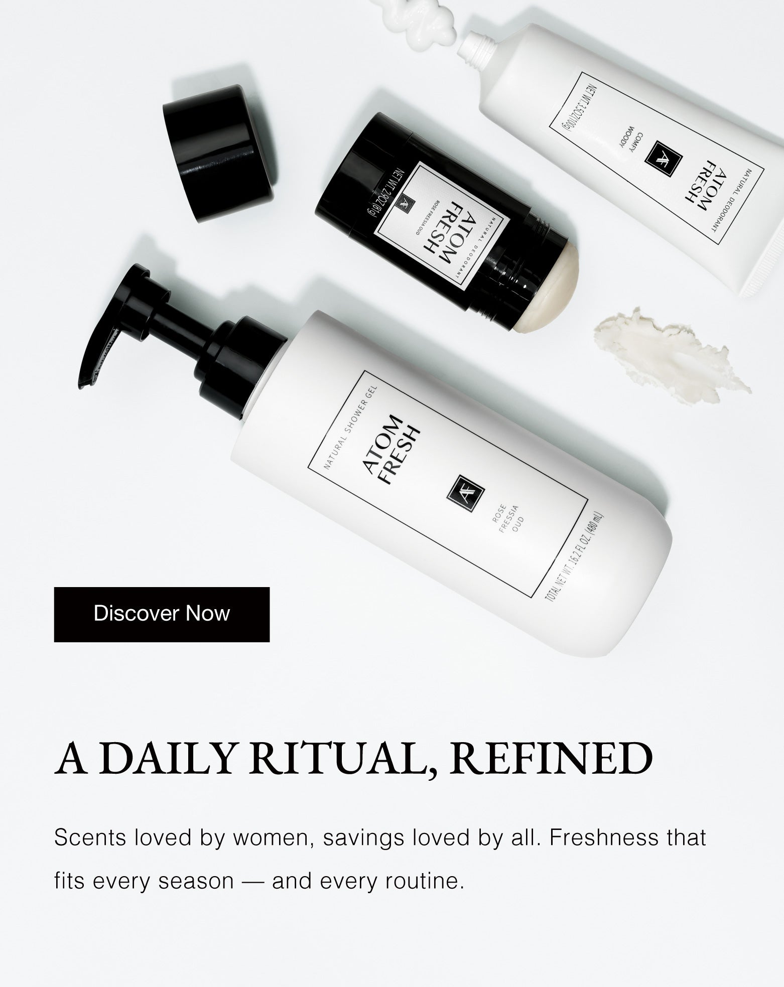 Atomfresh body care set
