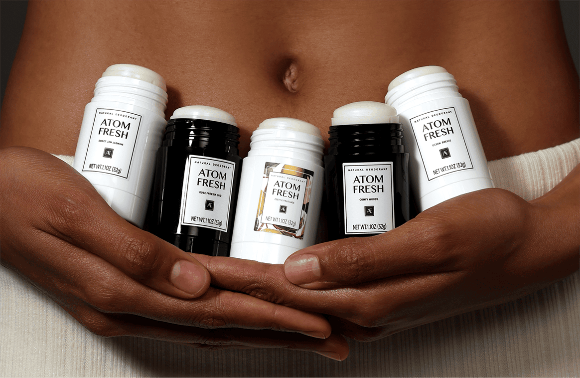 AtomFresh Natural Deodorant Banner