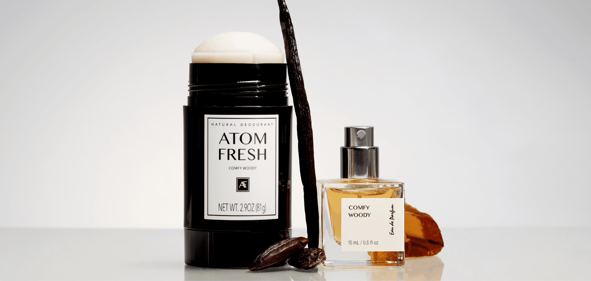 AtomFresh Natural Deodorant Banner