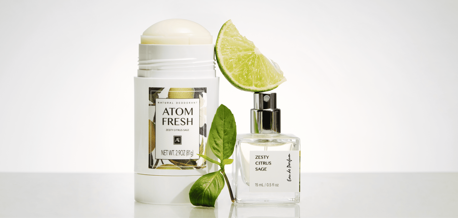 AtomFresh Natural Deodorant Banner