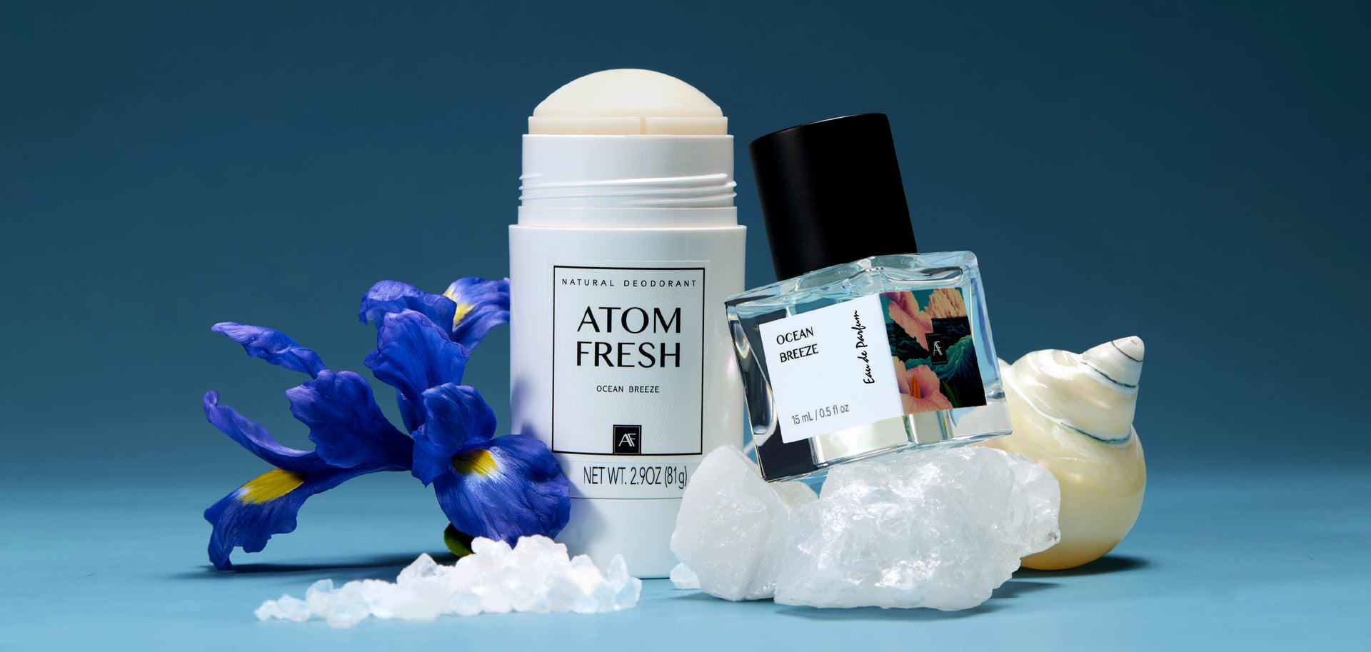 AtomFresh Natural Deodorant Banner