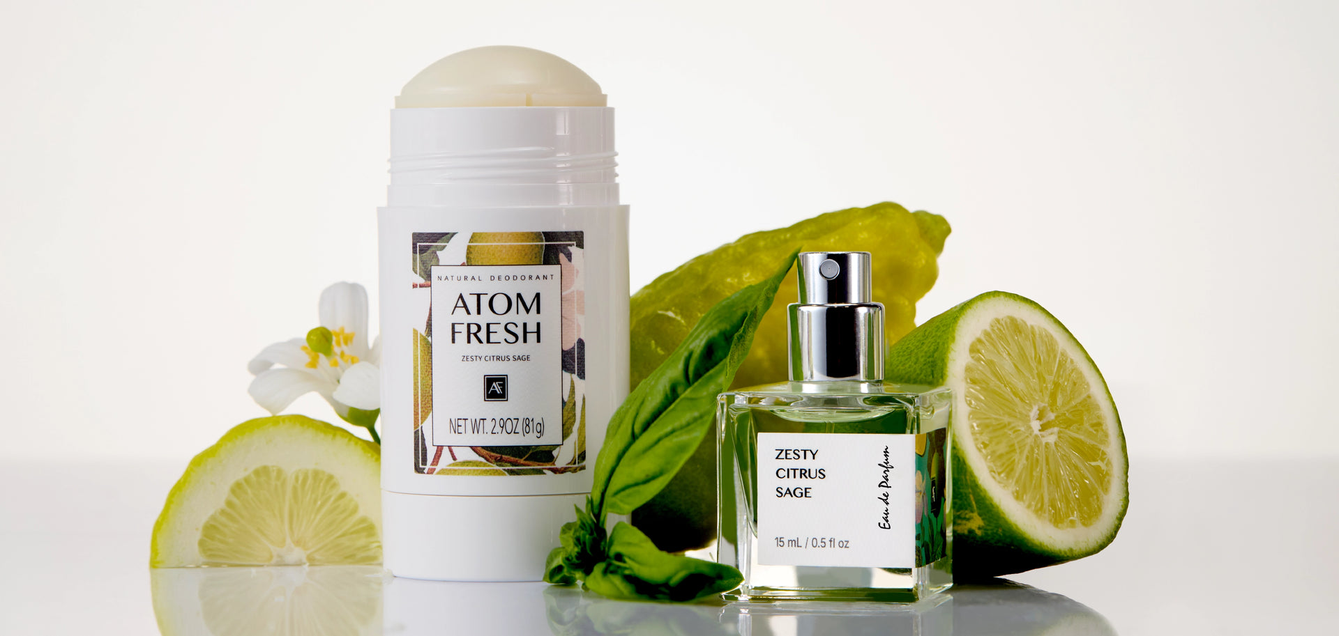 AtomFresh Natural Deodorant Banner