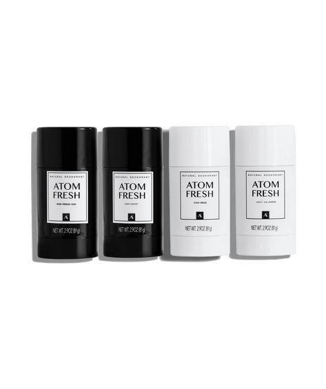 AtomFresh Deodorant Quartet