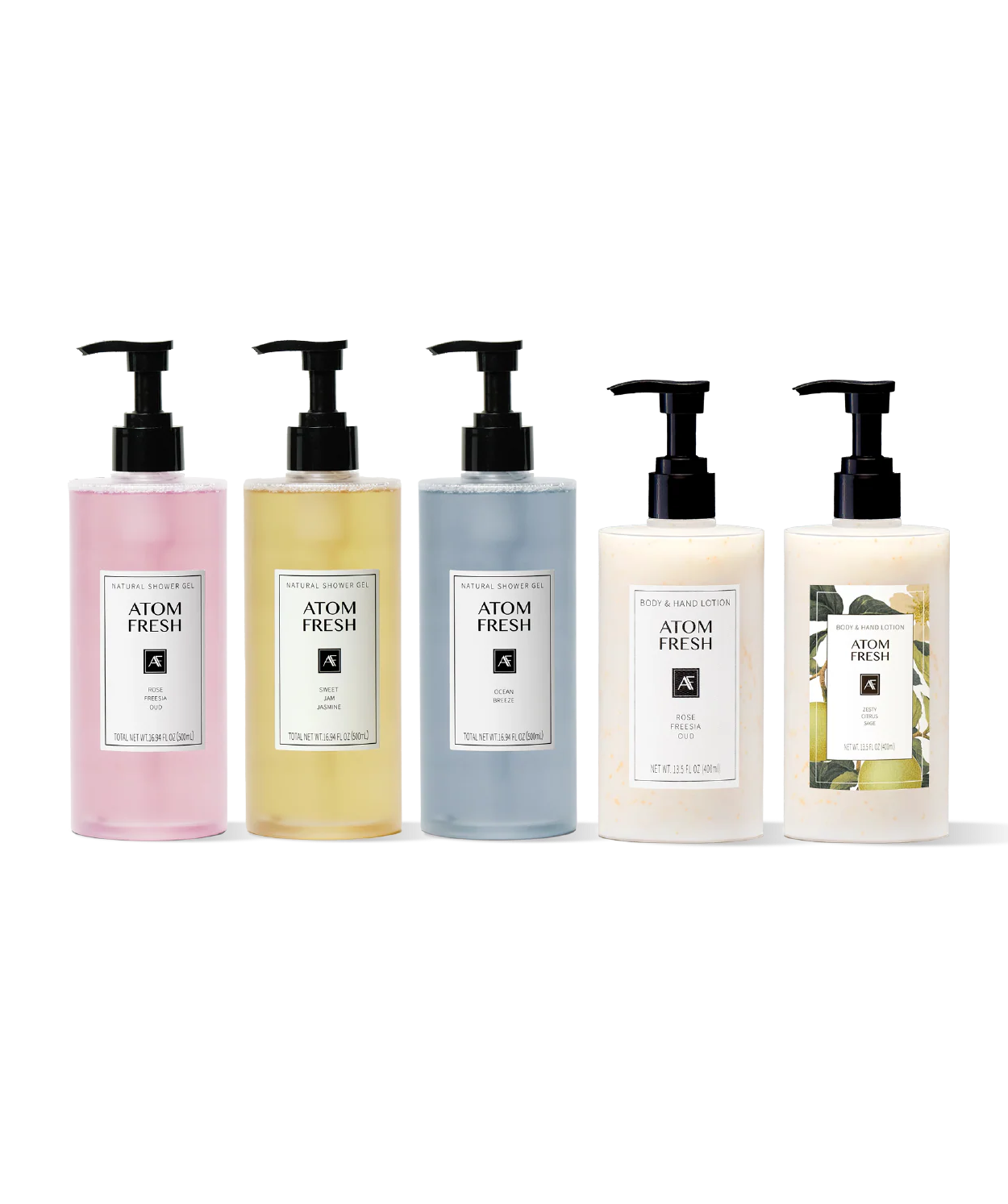AtomFresh Body Care Quintet