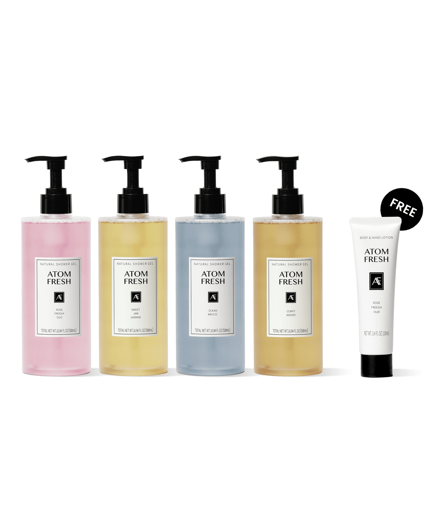 Body Wash Quartet