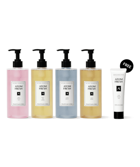 AtomFresh Body Wash Quartet