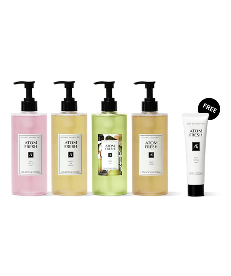 AtomFresh Body Wash Quartet
