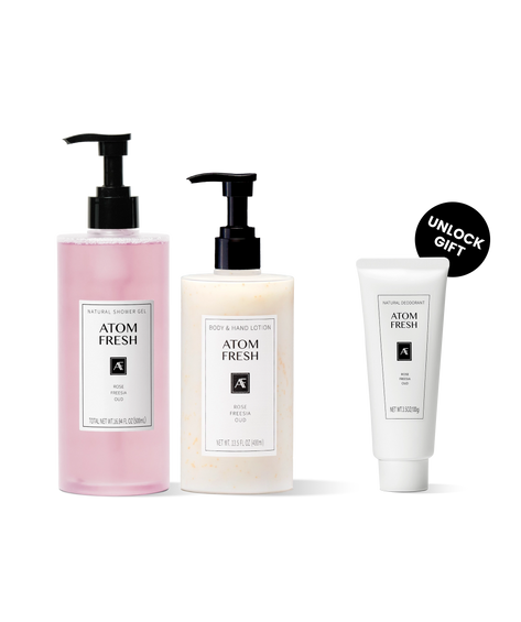 AtomFresh Body Care Duo - Rose Freesia Oud