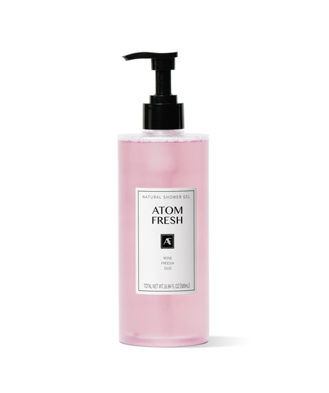 AtomFresh Natural Body Wash · Refined Edition - Rose Freesia Oud