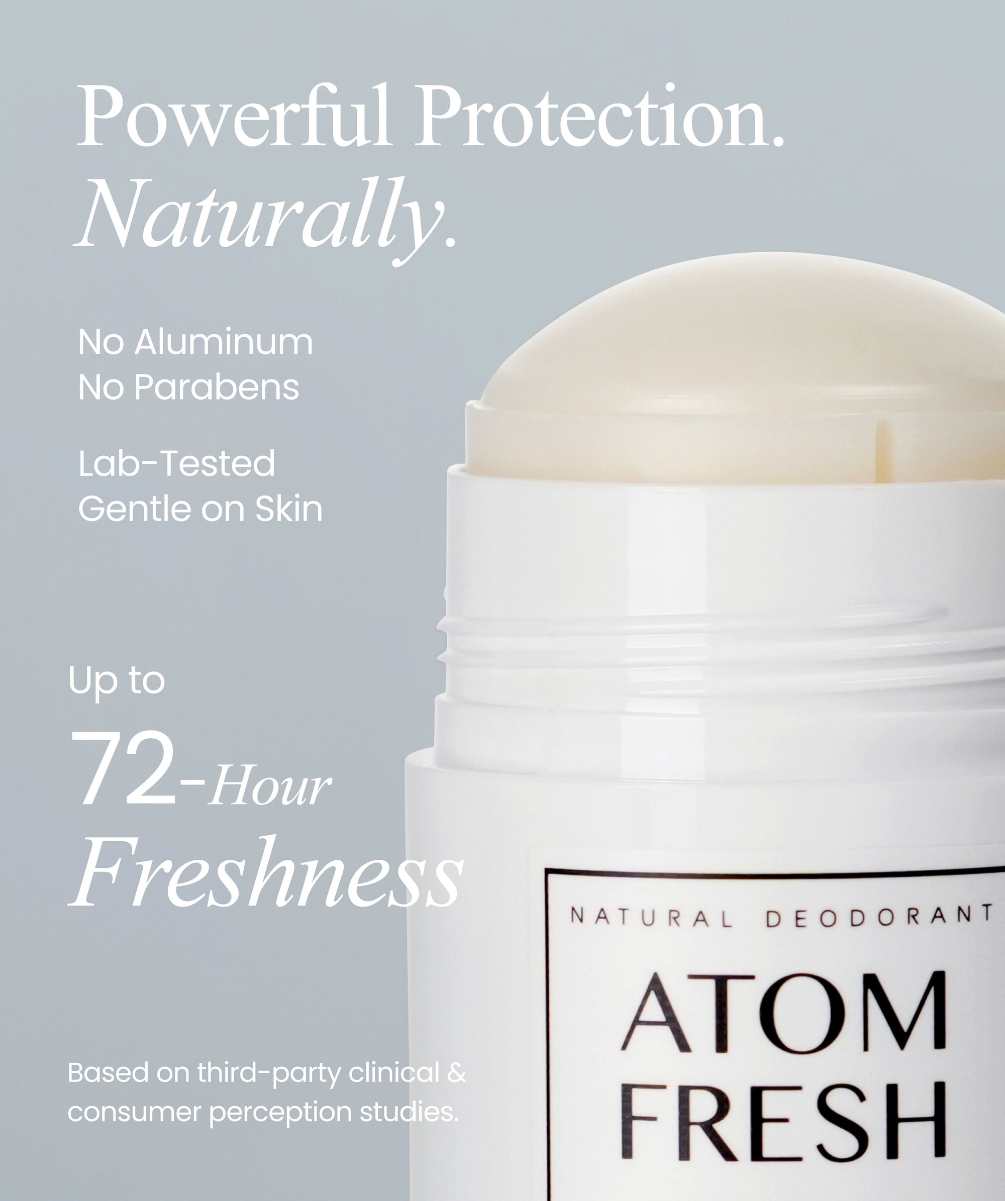 AtomFresh Body Wash & Balm Duo – Cleanse + 72H Odor Control