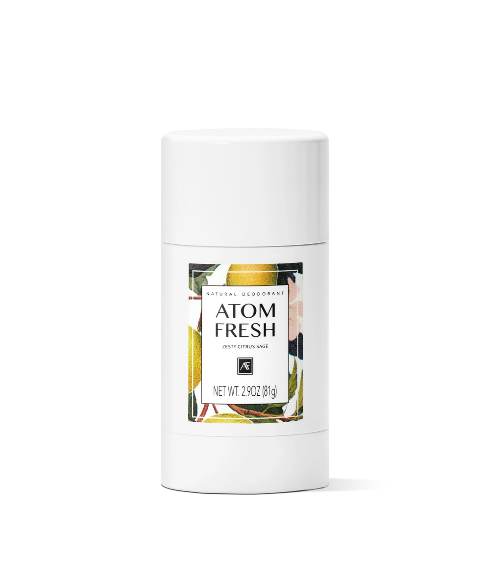 Atomfresh Natural Deodorant Balm – 72H Fresh, 5 Luxurious Scents