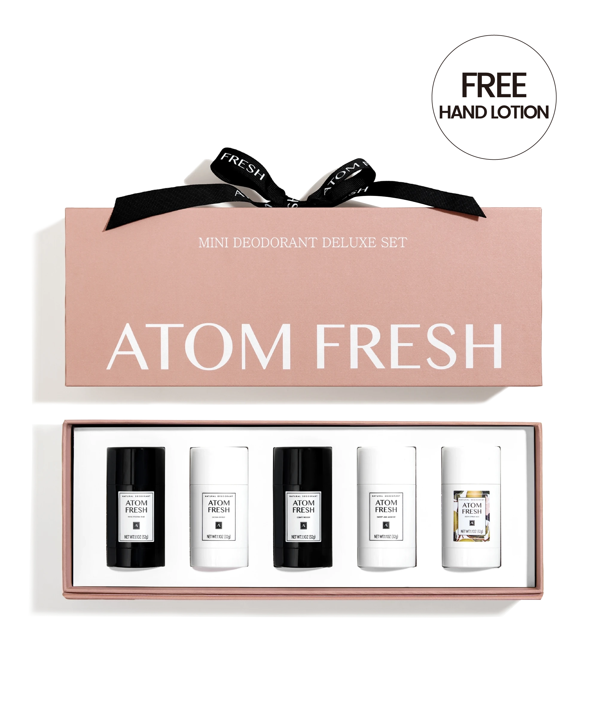 AtomFresh Mini Deodorant Deluxe Set
