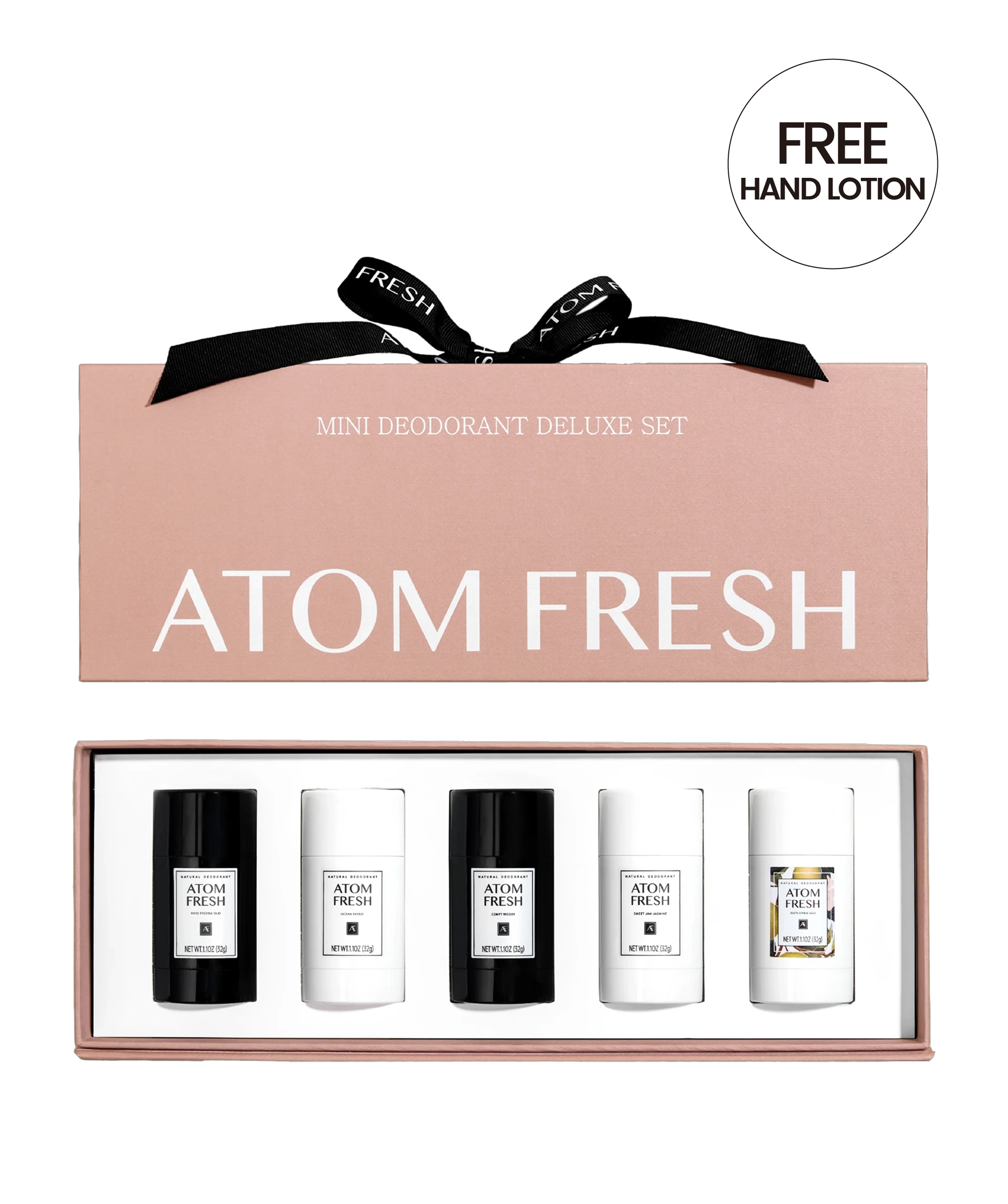 AtomFresh Mini Deodorant Deluxe Set