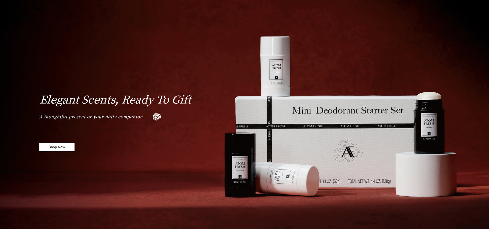 AtomFresh Mini Deodorant Starter Set