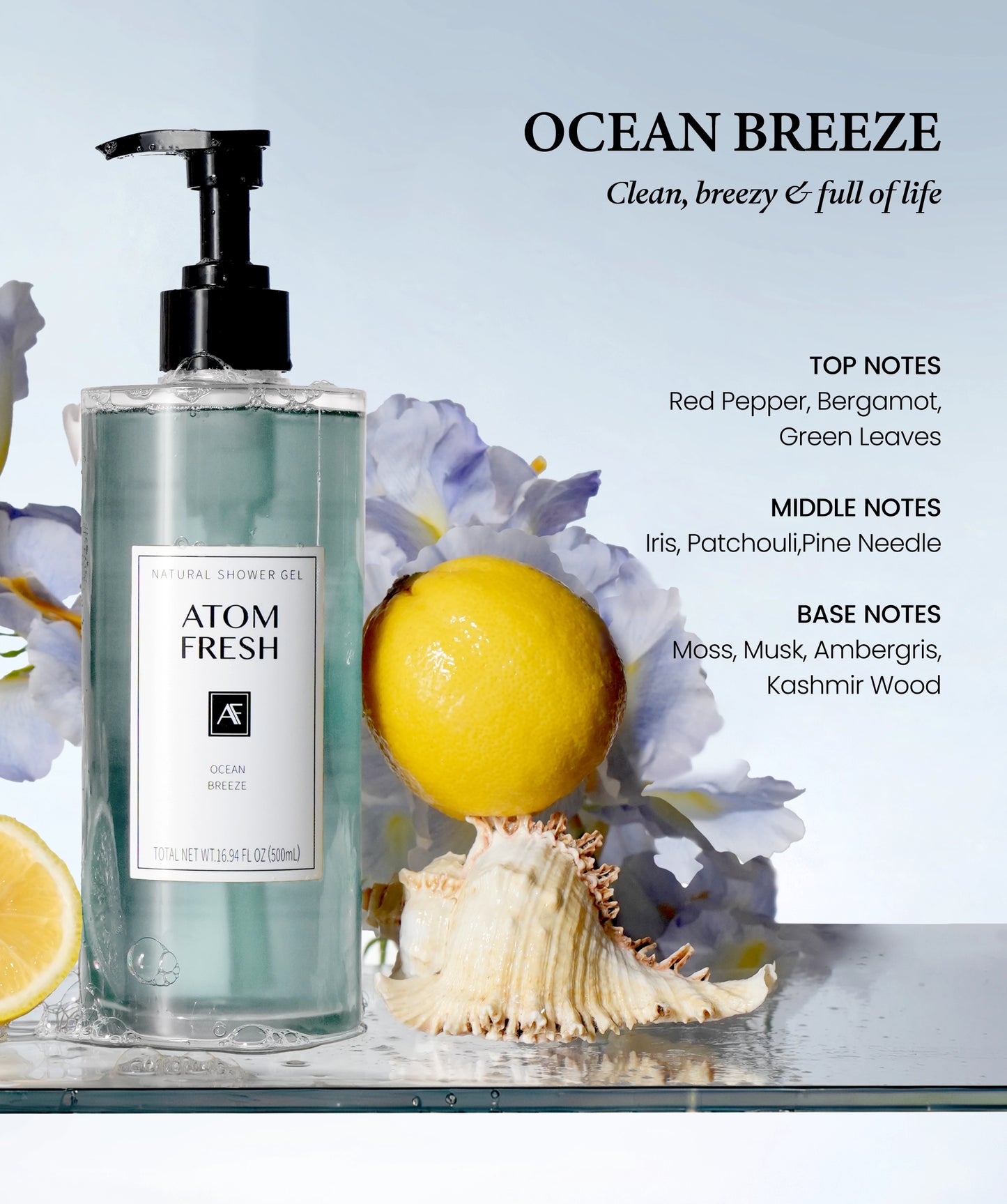 Natural Body Wash · Refined Edition