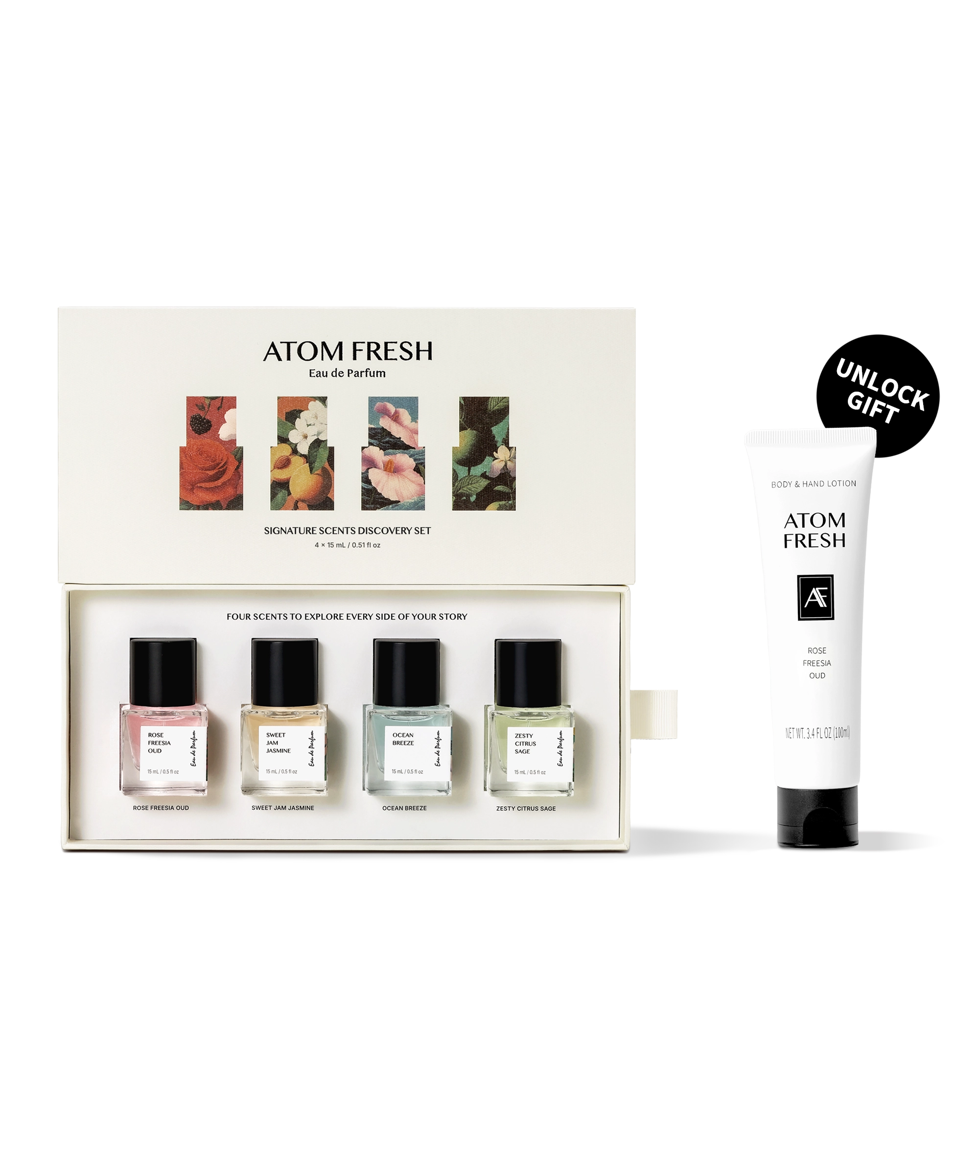 AtomFresh Signature Scents Discovery Set