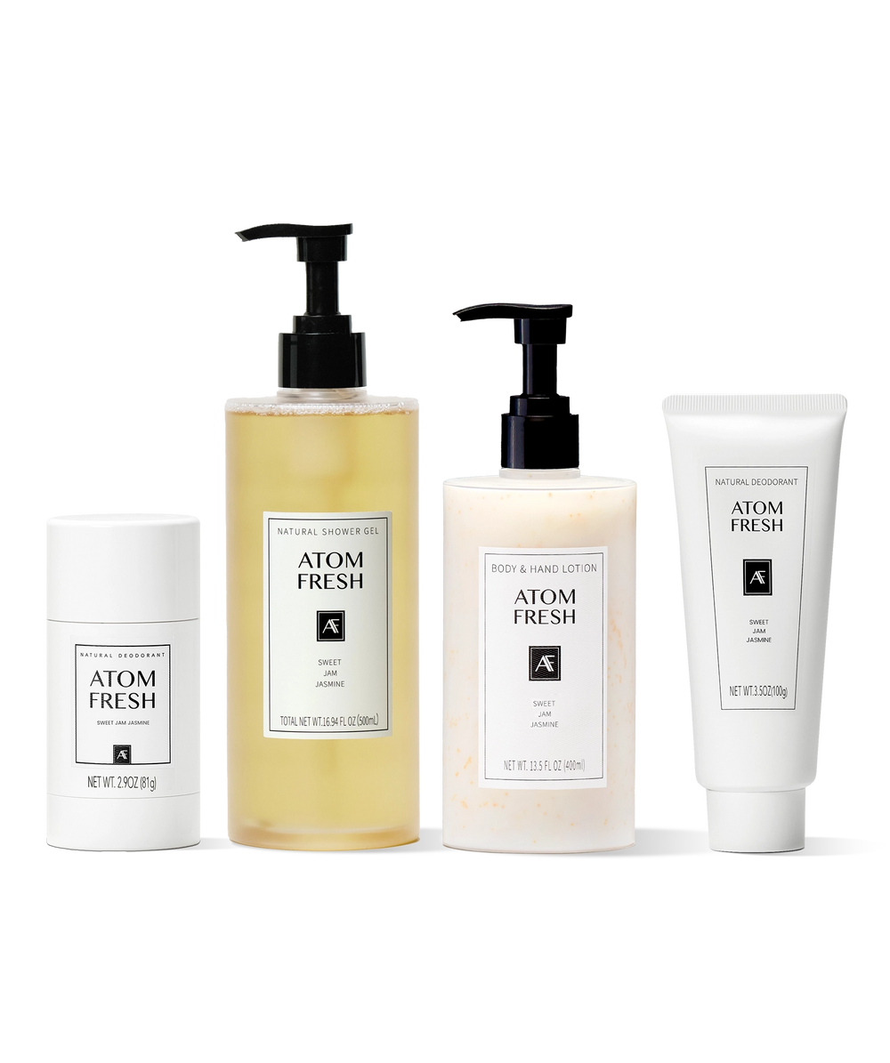 AtomFresh Full Body Set – Balm, Cream, Shower Gel & Lotion