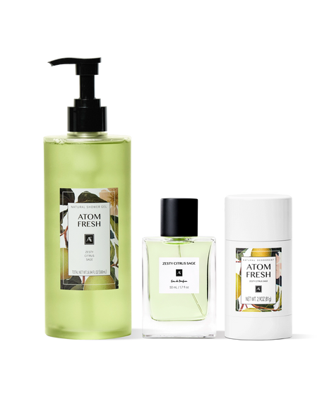 AtomFresh Skin-to-Scent Trio - Zesty Citrus Sage